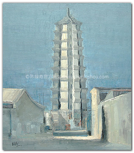 陈绿寿油画作品-定州