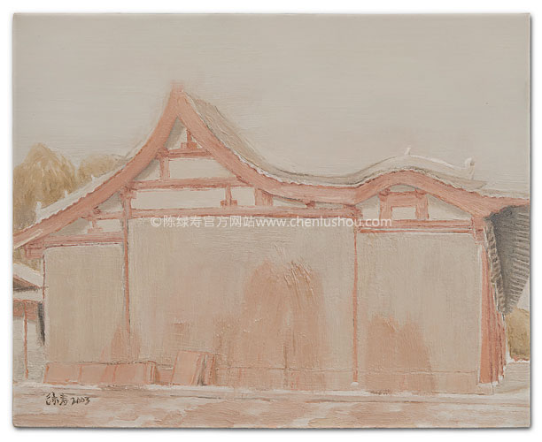 陈绿寿油画作品-和风秋阳