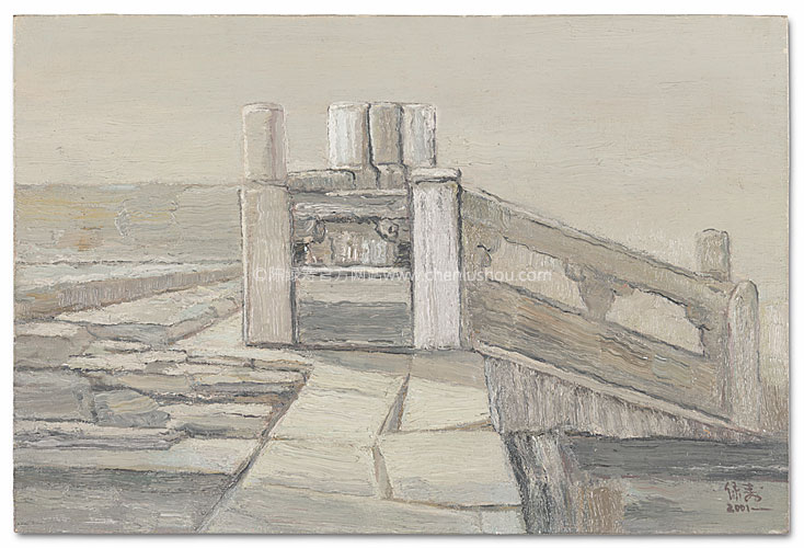 陈绿寿油画作品-显陵