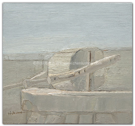 陈绿寿油画作品-早春